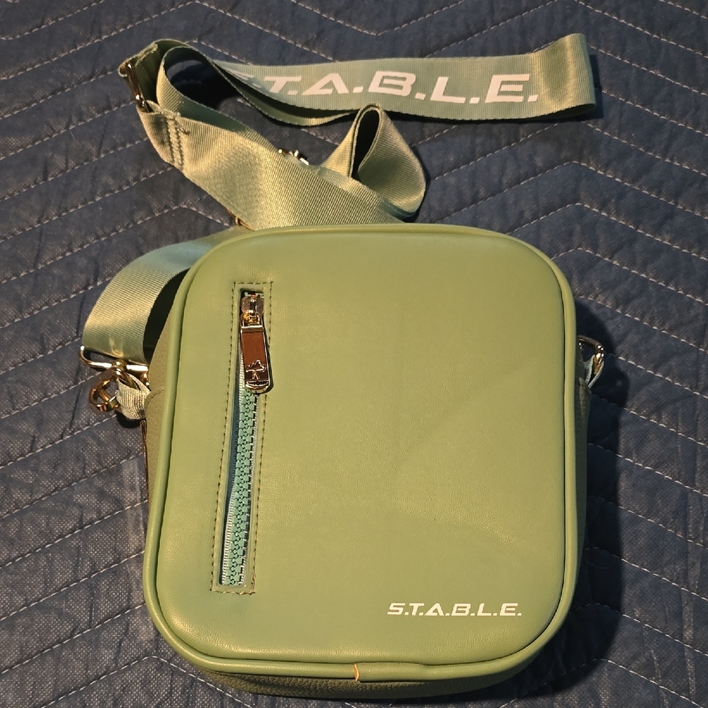 Olive Green Messenger Bag for Men